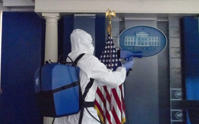 White House uses EMist Electrostatic Sprayers
