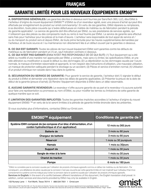 EMist EM60 User Manual PDF image thumbnail